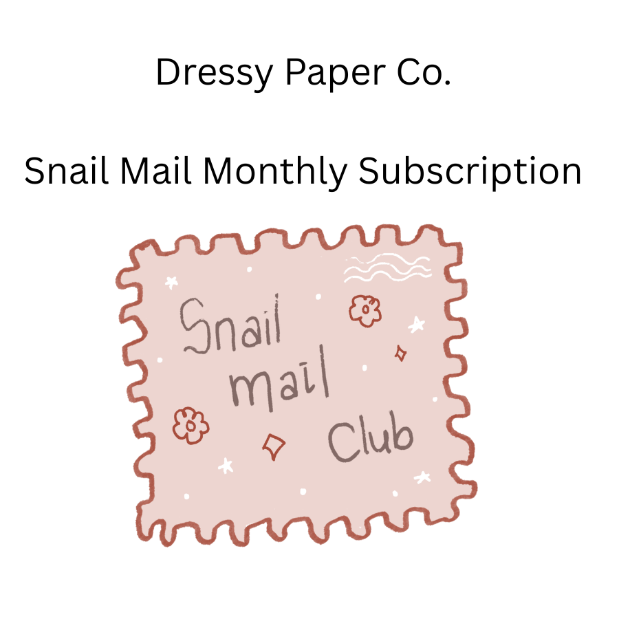 Snail Mail Monthly Subscription