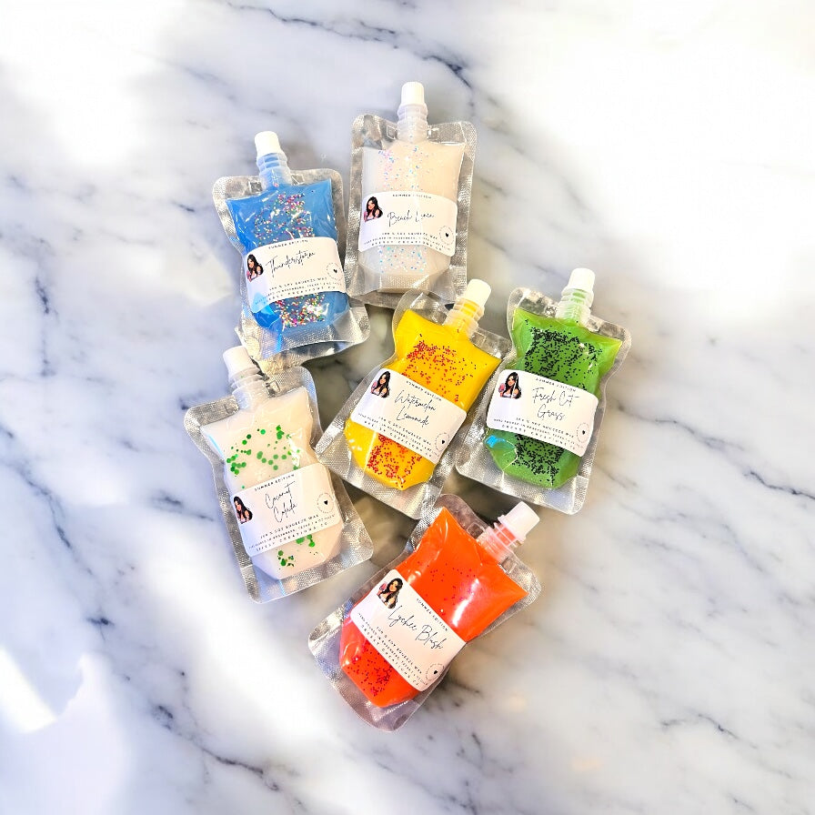 Squeeze Wax Melts 4oz - Summer Scent Edition