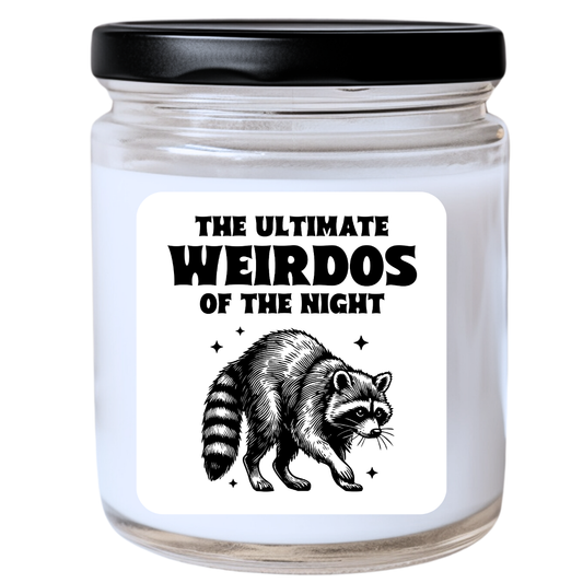 The Ultimate WEIRDOS Of The Night Jar Candle | Snarky & Quirky | Handpoured Soy Wax | Phthalate-Free | Collection