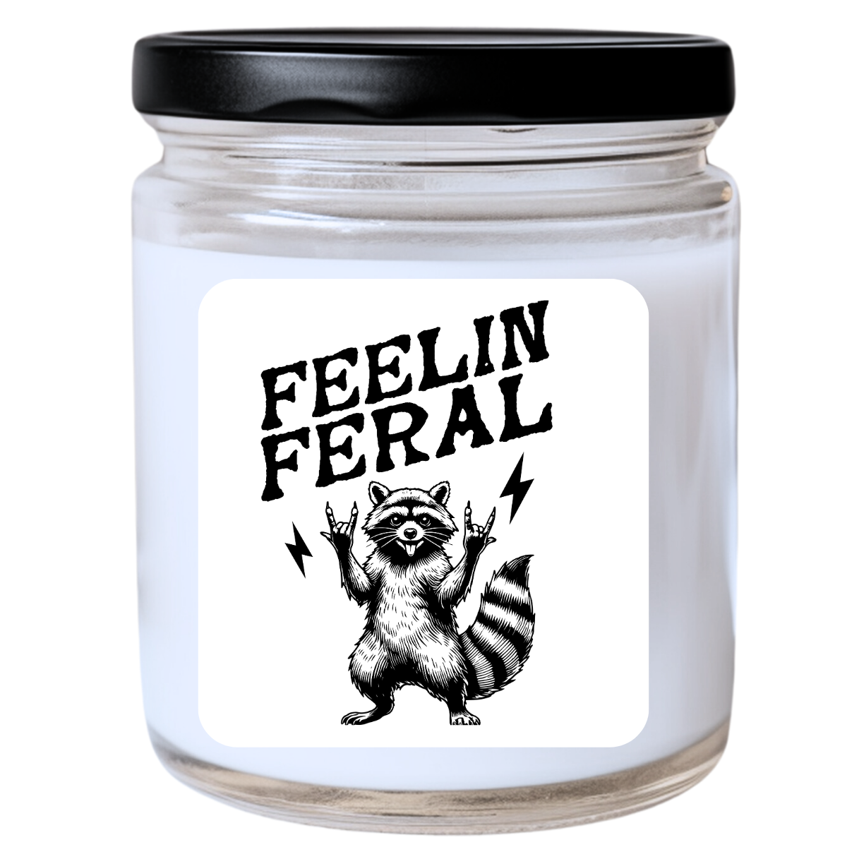 Feelin' Feral Jar Candle - Wild & Unapologetic, Handpoured Soy Wax, Phthalate-Free, Many Scents Available