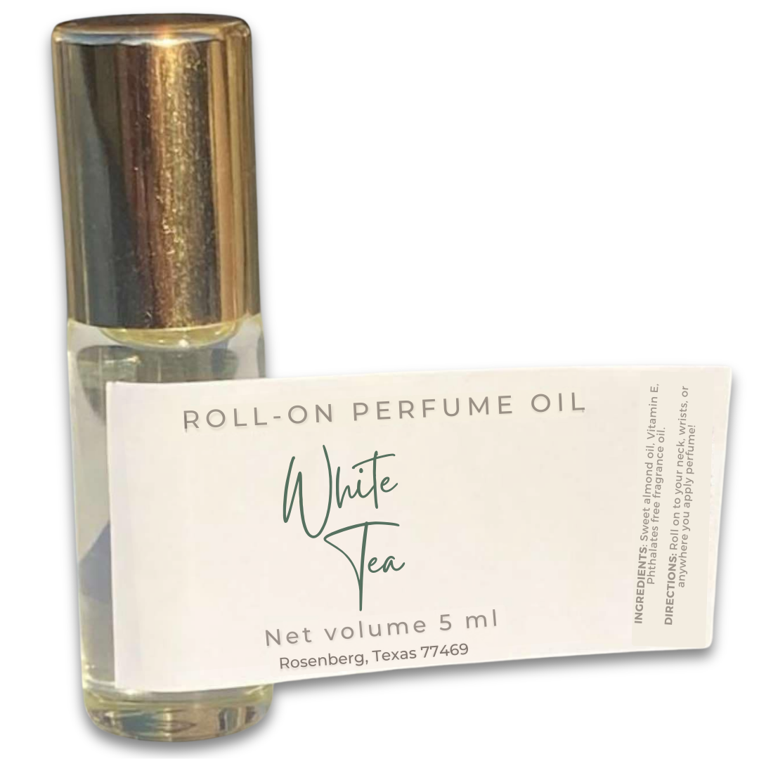 Roll On Perfume - White Tea (10ml)