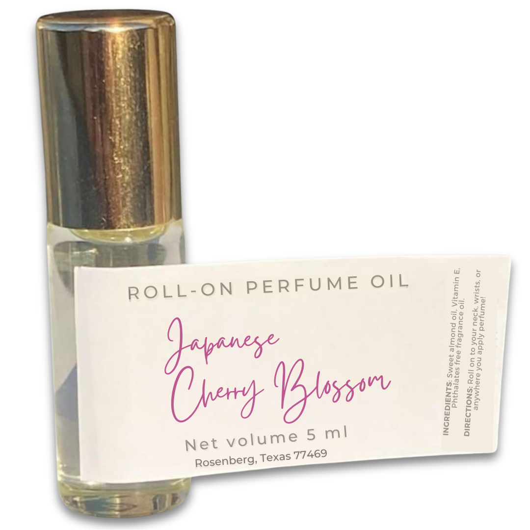 Roll On Perfume - Japanese Cherry Blossom (10ml)