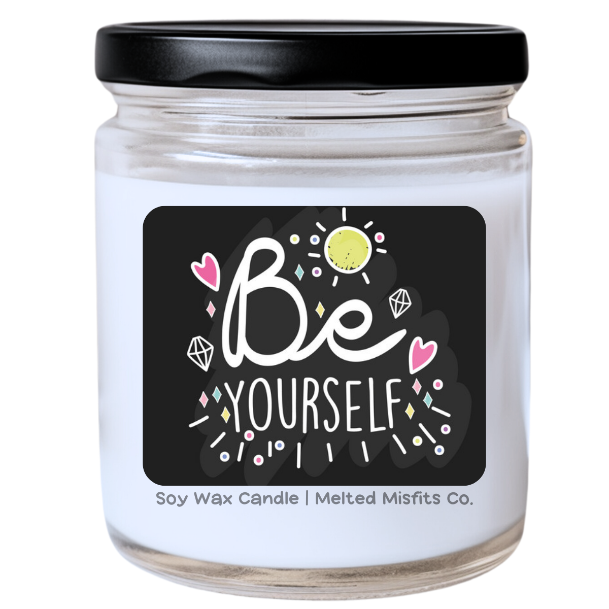 Be Yourself Jar Candle | Bold & Authentic | Handpoured Soy Wax | Phthalate-Free | Collection