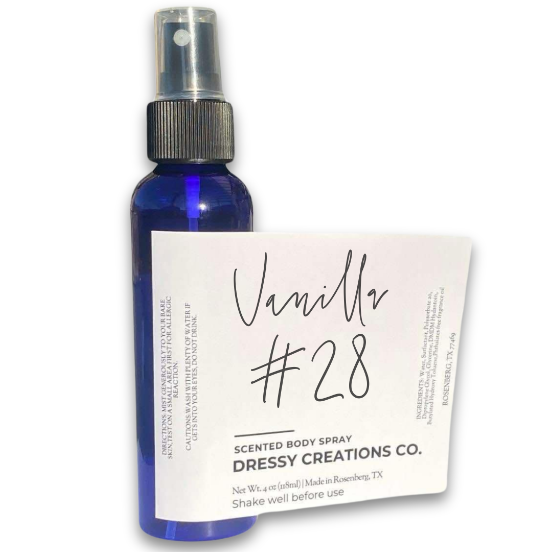 Body Mist Spray - Vanilla 28 (4oz)