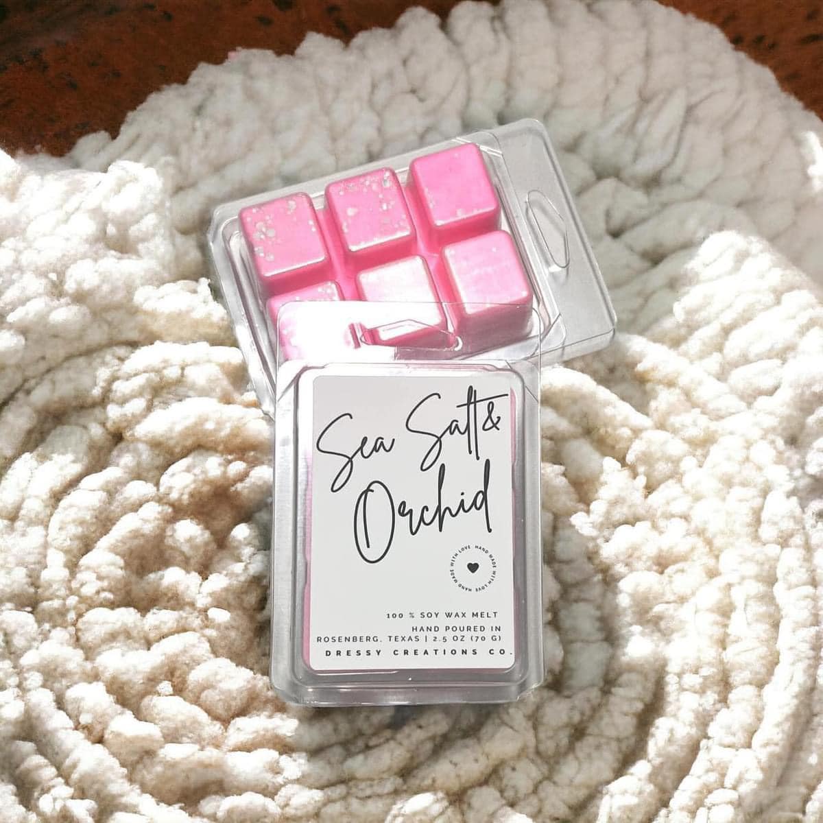 (TikTok Scents) Soy Wax Melt Clamshell (3oz) - 100+ Scents Available!