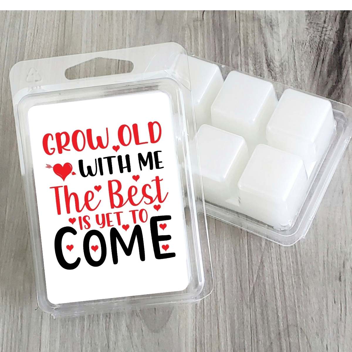 The Best Is Yet To come Valentines Wax Clamshell