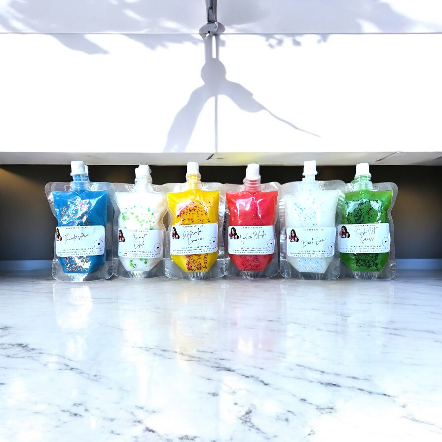 Squeeze Wax Melts 4oz - Summer Scent Edition