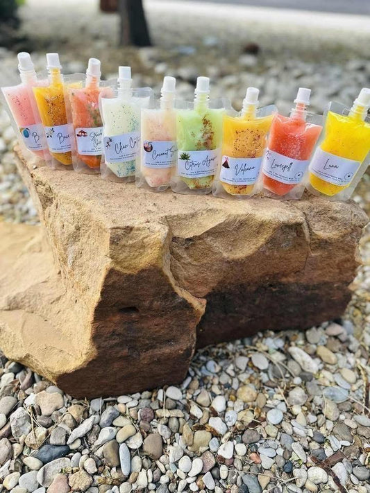 Squeeze Wax 4OZ Highly Scented Soy Wax Squeeze Pouch