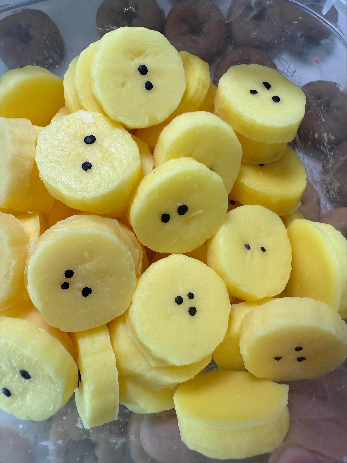 Banana Pieces/ Topper Wax Melt Bakery Embeds (Boxed)