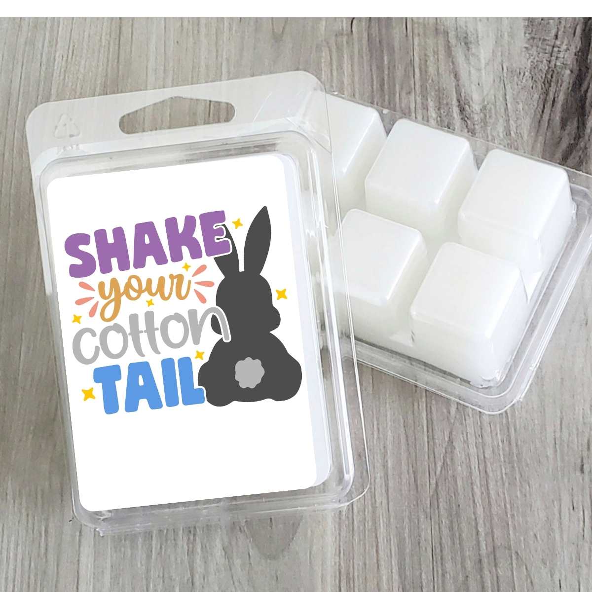 Shake Your Cotton Tail - Easter Soy Wax Clamshell (#32)