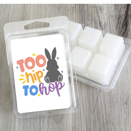 Too Hip to Hop - Easter Soy Wax Clamshell (#34)