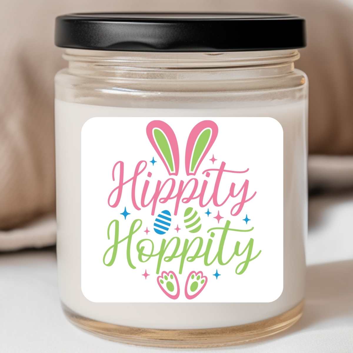 Hippity Hoppity - Easter 8oz Jar Candle (#39)