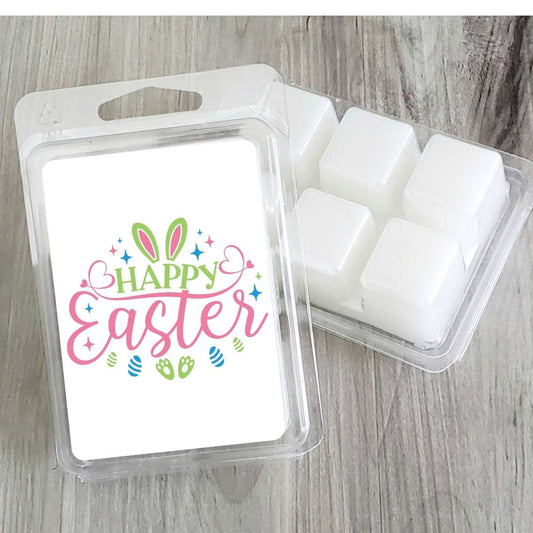 Happy Easter Script - Easter Soy Wax Clamshell (#42)