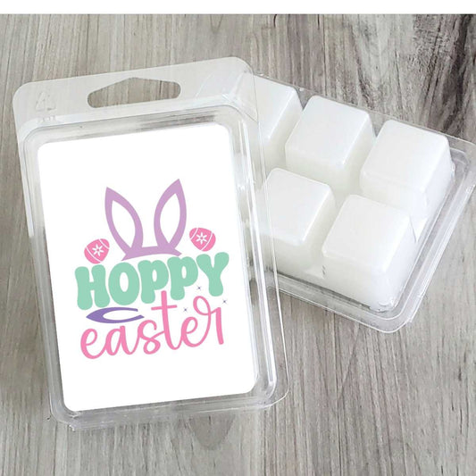 Hoppy Easter Bunny - Easter Soy Wax Clamshell (#66)