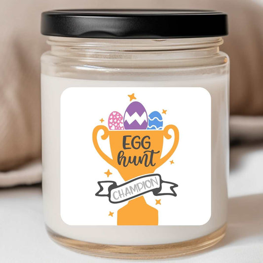 Egg Hunt Champion - Easter 8oz Jar Candle (#7)