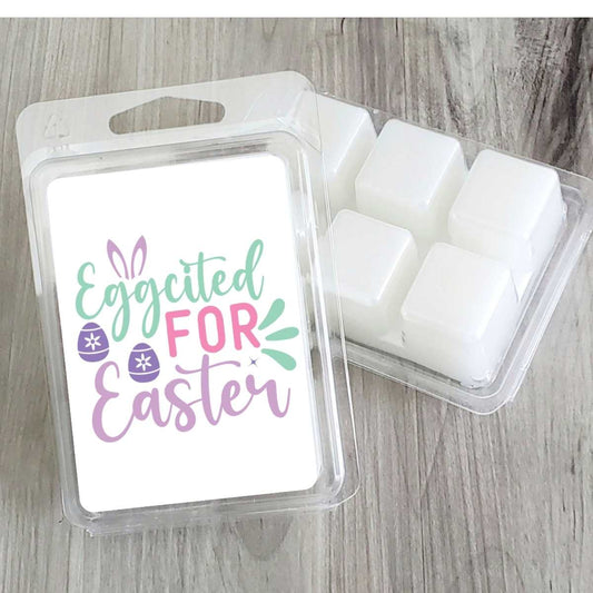 Eggcited For Easter - Easter Soy Wax Clamshell (#86)