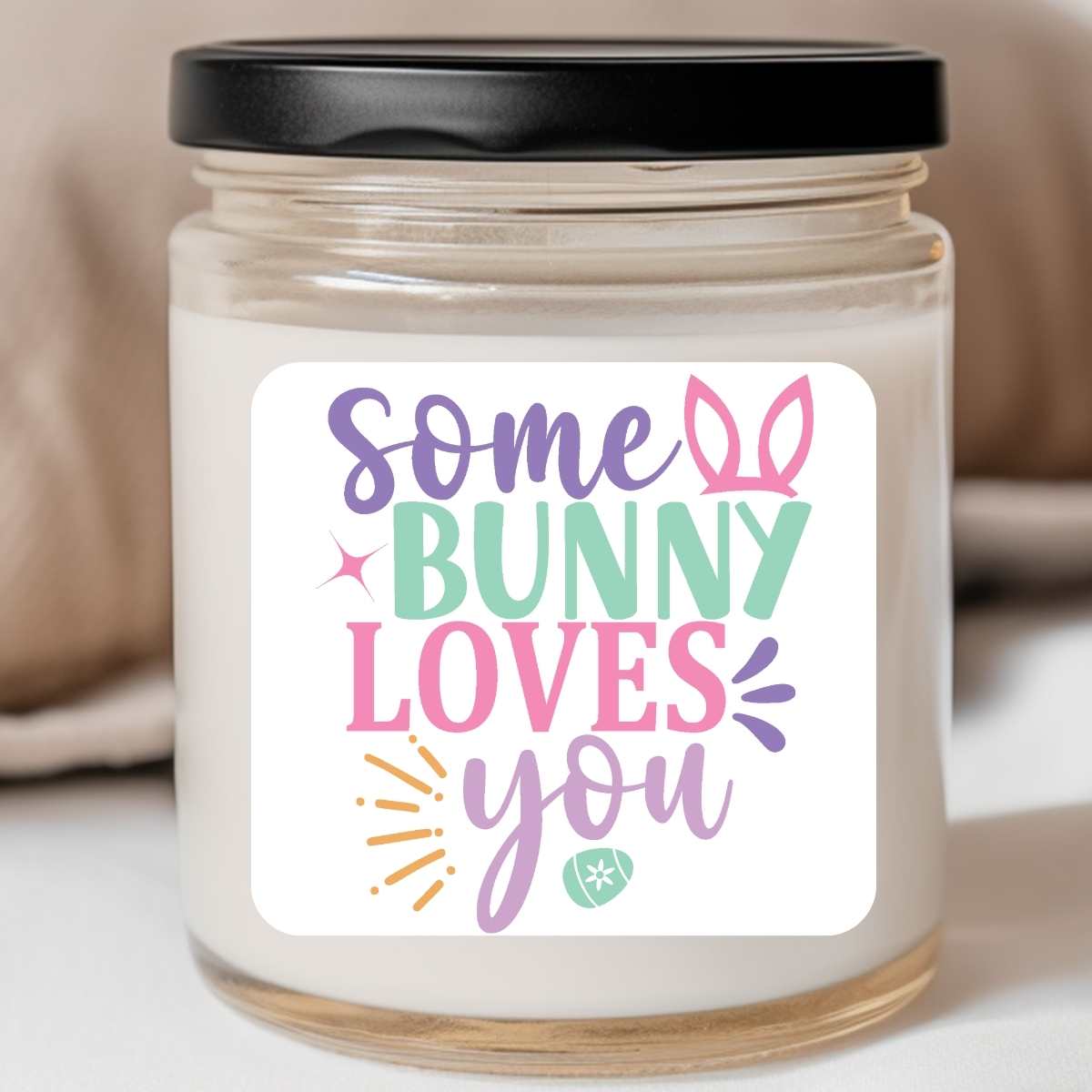 Some Bunny Loves You - Easter 8oz Jar Candle (#93)