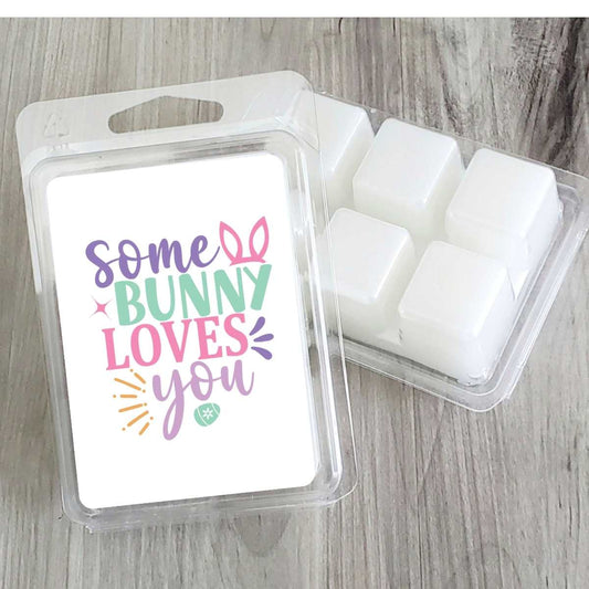 Some Bunny Loves You - Easter Soy Wax Clamshell (#94)